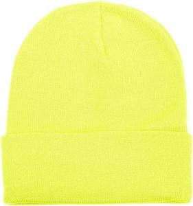 Venta al por mayor de gorros de punto de Jacquard, gorros de invierno con logotipo personalizado con diseño acanalado cálido, usable para clima frío con lazos de frutas - Product Image 4