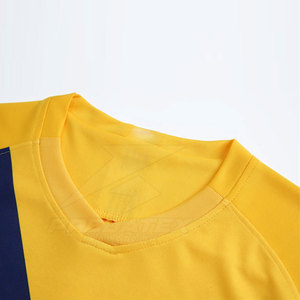 Meilleur prix pour uniforme de football pour adultes - Nouveau design respirant à manches courtes de haute qualité en gros - Product Image 3