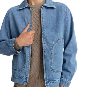 Top des tendances hommes meilleures ventes vestes en jean à vendre/100% matériau respirant fait hommes vestes en jean - Product Image 3