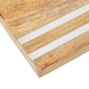 Planche à découper et à découper en bois et en résine pour la cuisine Planche à découper double face Planche à découper équipée d'une poignée - Product Image 2