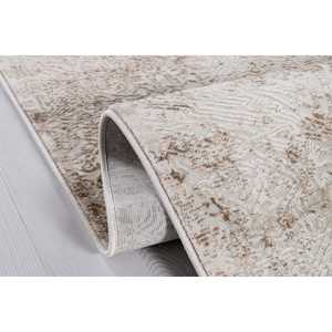 Alfombra Moderna Netline Home Depot Nazende Beige, 60% Polipropileno, 40% Poliéster, 60 Pies Cuadrados, para Dormitorio, Estudio, Habitación Infantil - Product Image 2