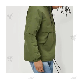 Custom Made Plus Size Breathable <b>Light</b> Fabric Windbreaker <b>Jacket</b> XL Casual Reversible Zipper Hooded Winter Summer Dyed Letter - Product Image 2