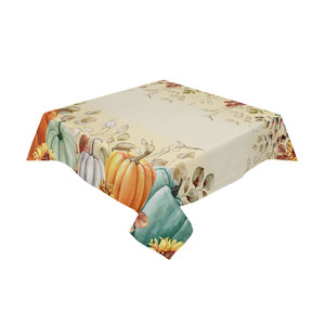 Hot Sale <b>Embroidered</b> <b>Tablecloths</b> Luxury Design Rectangle 100% Cotton Wedding Party Table Cloths - Product Image 1