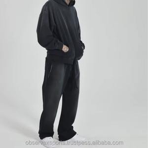 Sweat-shirt surdimensionné de qualité supérieure, service OEM, conception ODM, tissu de qualité supérieure, molleton de coton 450 GSM, dernier design - Product Image 5