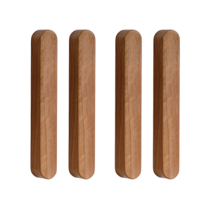 Tiradores de Madera Maciza de Alta Calidad para Cajones, Puertas, Armarios y Decoración de Muebles Modernos para el Hogar - Product Image 2