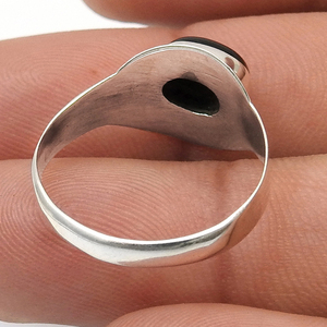 พลอยตาเสือรูปวงรี Vermeil 925เงินสเตอลิงชุดแหวนเครื่องประดับแฟชั่นดี100% แหวนหินธรรมชาติ - Product Image 4