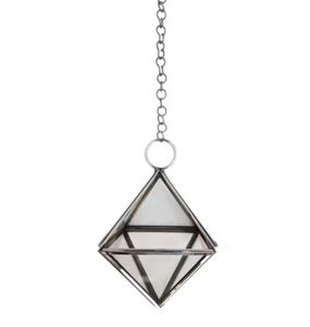 Venta caliente decoración del hogar Latón chapado vidrio colgante maravilloso linterna estilo moderno portavelas hecho a mano personalizado - Product Image 4