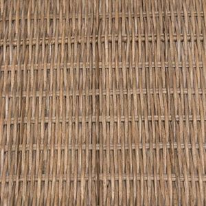 Tissé à la main naturel Vietnam rotin Rectangle pliable Flexible jetable boisson service vaisselle plateau écologique lave-vaisselle - Product Image 2