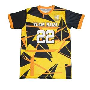 2025 último diseño de camisetas de alta calidad para hombres, impresiones de sublimación de estilo clásico, venta en línea para eventos deportivos, compra al por mayor - Product Image 1