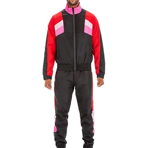 Streetwear d'été personnalisé unisexe coupe-vent ensembles courts en nylon de haute qualité fermeture éclair imperméable avec logo brodé nouveau style 2026 - Product Image 2