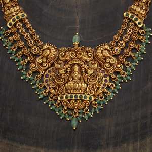 Wedding-Ready Antique Gold <b>Necklace</b> - Product Image 3