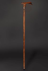 AVEC BÂTON DE MARCHE AVEC CARVING PERSONNALISÉ Cadeau ou aide à la mobilité pour hommes et femmes Marche en bois artisanale - Product Image 5