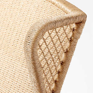 Chaise longue moderne en rotin à dossier haut pour un confort décontracté et des sièges de salon élégants - Product Image 5