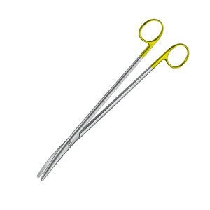 Medio oro Metzenbaum tijeras curvadas/Rectas 6,5 "Acero inoxidable alemán TC Médico Quirúrgico Metzenbaum tijeras - Product Image 3