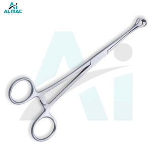 Fórceps de tejido Babcock más vendidos de ALMAC, instrumentos quirúrgicos de acero inoxidable con logotipo personalizado y manejo seguro de tejido delicado - Product Image 1