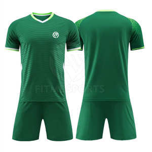 Fabricación de fábrica Ropa deportiva Uniforme de fútbol Color personalizado Uniforme de fútbol de alta calidad para adultos - Product Image 1