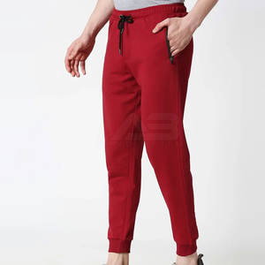 Pantalon de jogging 100% coton pour hommes de grande taille à cordon de serrage léger décontracté délavé foncé pour l'entraînement en plein air Service OEM - Product Image 3