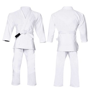 Suministro directo de fábrica hecho Bjj Gi Jiu Jitsu uniforme para adultos en artes marciales desgaste 100% algodón Premium para la venta BJJ uniforme - Product Image 6