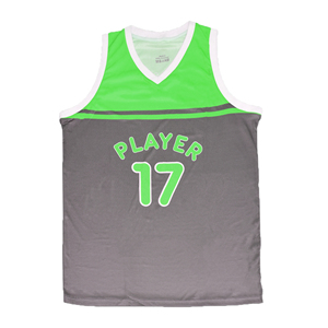 Rouge et gris tout nouveau design uniforme d'équipe de basket-ball personnalisé gilet de ligue vintage maillot à séchage rapide avec nom d'équipe personnalisé - Product Image 2