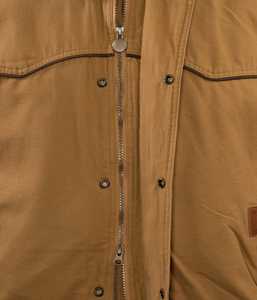 Chaquetas resistentes al agua para hombre a precio de fábrica, forro de mezcla de lana con bolsillo de doble ocultación, insertos de cintura elástica de tafetán para invierno - Product Image 5