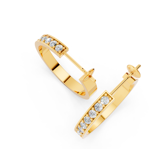 Boucles d'oreilles Rock plaqué or de luxe pour femmes bijoux de mode en acier inoxydable avec perle diamant boucles d'oreilles en gros ensemble en vrac - Product Image 5