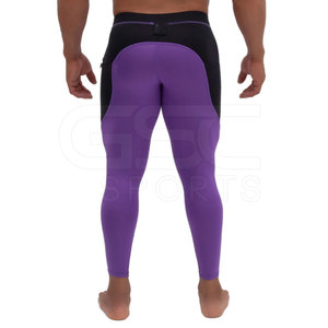 2024 1 pieza Yoga Fitness Gym Leggings hombres ropa alta calidad impresión personalizada peso ligero hombres Leggings - Product Image 5