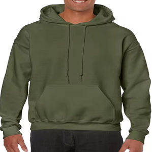 Sudaderas con capucha lisas de invierno con logotipo personalizado, ropa de calle elegante de talla grande para hombre al por mayor - Product Image 1