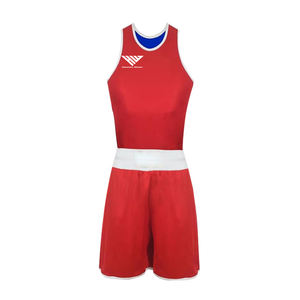 Uniforme de Boxeo en Oferta, Conjunto de Camiseta y Pantalones Cortos para Kickboxing, Ejercicio, Deportes, Entrenamiento de Combate, Uniformes de Boxeo - Product Image 1