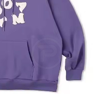 Jersey de invierno con estampado de abullonado de alta calidad para hombre, Sudadera con capucha cómoda con diseño de patrón sólido de Material duradero, a la venta - Product Image 3