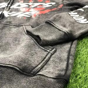 Sudadera con Capucha Personalizada de Felpa para Hombre, con Cierre, Estilo Vintage, Lavado Ácido, Doble Capa, Sudadera con Estampado Personalizado 2025 - Product Image 5