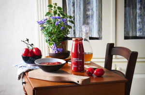 Sauce aux cerises Arrabbiata biologique fabriquée en Italie 250g Condiment pour pâtes sans sucre ajouté végétalien sans gluten sans conservateur - Product Image 4