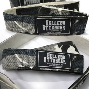 Sangles de poignet en coton de 21.5 pouces de longueur 1.5 pouces avec coussinets de poignet de soutien souples en néoprène rembourré respirant - Product Image 3