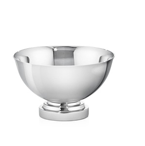 Unique Style Metal Champagne bowl Silver Finished Round Shape Wine <b>Cooler</b> for <b>Beer</b> Soft Drink Eco-Friendly Party Barware Use - Product Image 2
