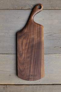 Tabla de cortar de madera de acacia con asa, tabla de cortar de queso duradera de alta calidad - Product Image 5