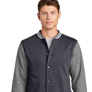 Chaqueta Universitaria de Lona de Alta Calidad para Hombre, Cómoda y Elegante para Uso Casual y Conjuntos Deportivos, Chaqueta de Béisbol Universitaria - Product Image 2