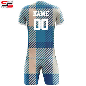 Uniformes de fútbol infantiles vintage personalizados: camisetas de fútbol lisas e impresas para equipos infantiles uniformes deportivos - Product Image 2