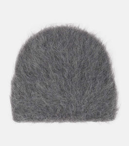 Chapeaux d'hiver en fourrure de mohair sur mesure OEM, bonnet en laine fourrure avec broderie 3D, logo personnalisé, étiquette, prix de gros, respirant - Product Image 3