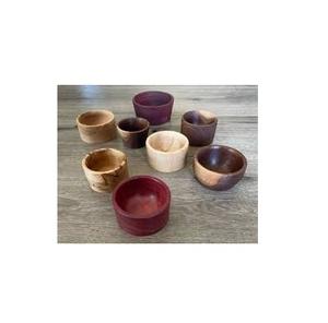 Bol en bois 6 pièces et nouvelle table décorer mini bol à crème glacée en bois et taille personnalisée meilleure vente - Product Image 2