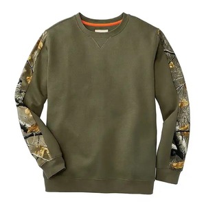 Wholesale Casual OEM Heavy Weight Blank Puff Print Custom Pullover 95% Cotton <b>Sweater</b> Fleece <b>Crewneck</b> Men Sweatshirt - Product Image 5