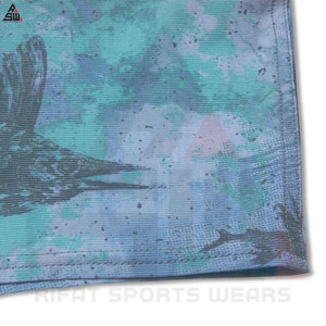 ผ้าแคนวาสสำหรับเล่นยิมวิ่งของผู้ชายและผู้หญิงผ้า100% ระบายความร้อนแห้งเร็วแบบสองชั้นออกแบบได้ตามต้องการ - Product Image 2