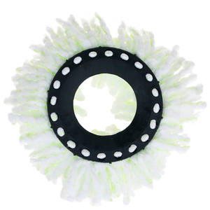 Fregona giratoria de microfibra AG3 de 360 grados con cubierta y cesta rectangular de plástico con mango de limpieza para el hogar - Product Image 2