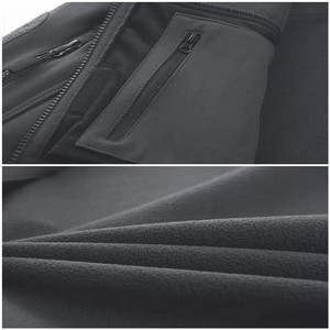 Veste et pantalon de chasse au design élégant, col montant, tissu coupe-vent et silencieux, prix bas, vêtements d'aventure en plein air, randonnée - Product Image 5