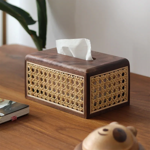 Superior Napkin Box for Home Decor Crafted with Premium Handmade Wood & Metal Classic Modern Design Durable Customizable - Product Image 4