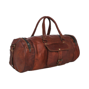 Bolsas de deporte para el gimnasio de las mujeres bolsas de embalaje para el gimnasio ropa de viaje bolsa de diseñador grande Deportes de cuero marrón - Product Image 6