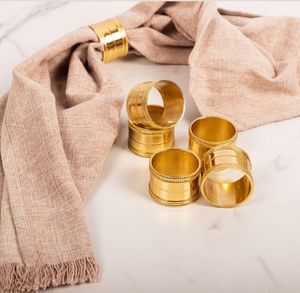 Spring Design Porte-serviettes en métal argenté Vaisselle de restaurant de Noël pour mariages et tables à manger - Product Image 3