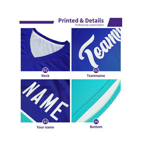 Ensemble d'uniformes de basket-ball pour jeunes, sublimation réversible personnalisée, nouveau style, uniformes de basket-ball grande taille - Product Image 5