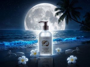 Gel Íntimo Ecológico a Base de Agua de Primera Calidad con D-Pantenol y Aroma a Crema de Coco en Botella con Atomizador, a Base de Plantas Naturales Puras - Product Image 3