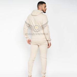 ชุดวอร์มผ้าฝ้ายลำลองของผู้ชายขายส่งออกแบบได้ตามต้องการชุดวอร์มพิมพ์ลายเนื้อนุ่มอบอุ่นกางเกงวอร์มปักลายสำหรับวิ่งจ๊อกกิ้งจ๊อกกิ้ง - Product Image 3