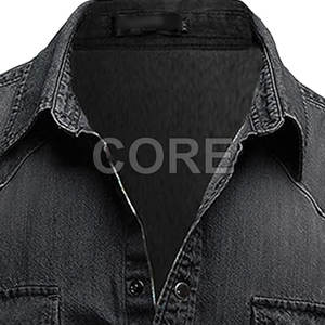 เสื้อยีนส์สำหรับผู้ชายดีไซน์ใหม่เสื้อยีนส์ - Product Image 3