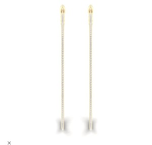 Boucles d'oreilles créoles en diamant naturel de qualité supérieure 14K/18K or IGI certifié bijoux fins pour cadeaux d'occasions spéciales de style à la mode - Product Image 3